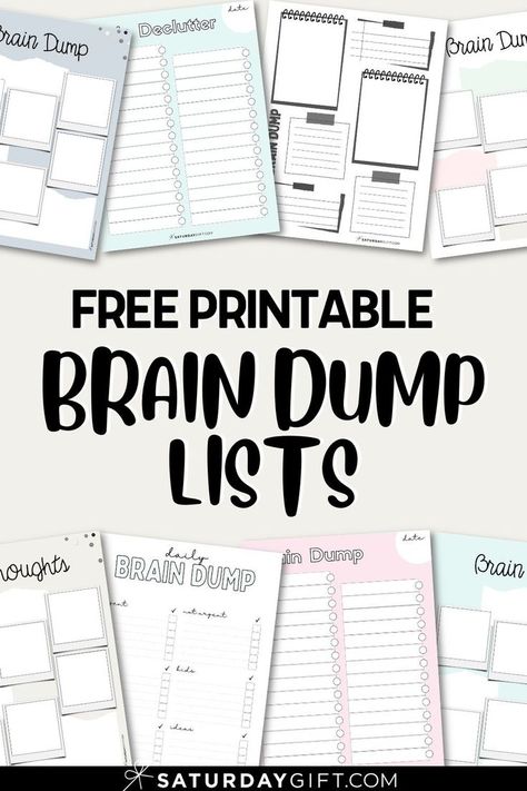 Looking for a brain dump worksheet to help you clear your mind of all the clutter? Grab your favorite from these free printable templates. 😍 Daily To Do Printable, Free Printable Project Planner, Brainstorming Template Free Printable, To Do List Bullet Journal Free Printable, To Do Template Free Printable, Free Printable Templates Crafts, Brain Dump Planner, Brain Dump Worksheet Free Printable, B To Do Template Free Printable, Brain Dump Template Free Printables, Bullet Journal 1st Page, Brainstorming Template, To Do List Bullet Journal, Journaling Topics, Journal Free Printable, To Do Printable, Journal Printables Templates