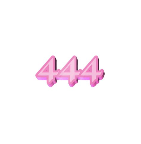 444 Widget, Angel Number Widget, 444 Pink, Widget Pink, 444 Angel Number, Angel 444, Angel Number, Vision Board, Ipad