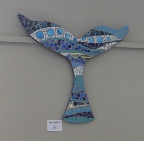 Whale Tail, Whales, Mosaic Art, Christmas Crafts, Mosaic, Fish, Christmas, Art