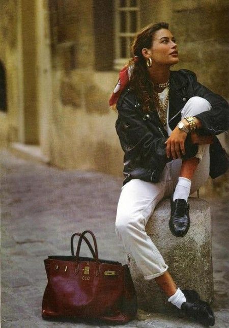 Carre Otis and Birkin 1990 Style, Audrey Tautou, 1990s Fashion, Penelope Cruz, Looks Street Style, Monica Bellucci, Sophia Loren, Vogue Italia, Brigitte Bardot