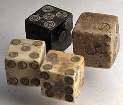 Four Ancient Roman Dice made of Ivory, Bone & Coal. (05/20/2007) Ancient Games, Felix Felicis, Medieval Games, Ancient World, Roman History, Game Pieces, Word Of The Day, Antique Toys, Ancient Rome