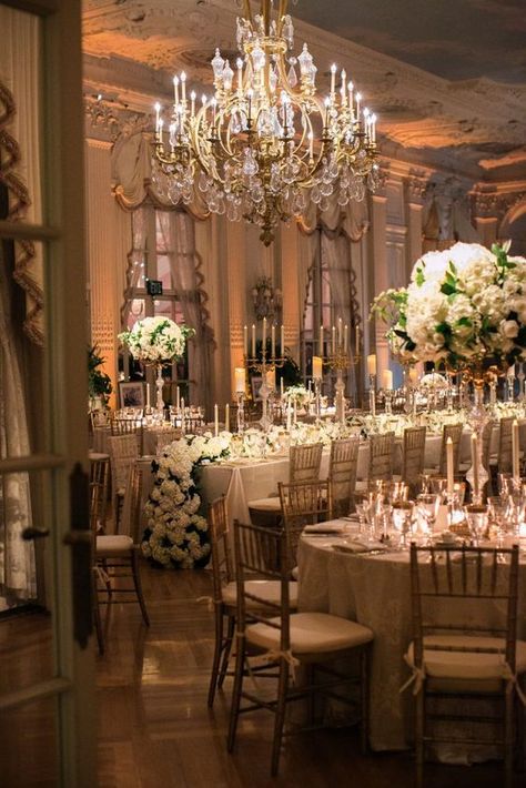 Rosecliff Mansion Wedding, Royal Wedding Themes, Victorian Wedding Themes, Rosecliff Mansion, Ballroom Wedding Reception, Elegant Wedding Themes, Dream Wedding Reception, Romantic Wedding Receptions, Parisian Wedding