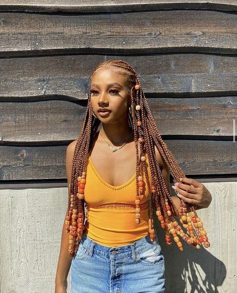 Goddess Braids Hairstyles, Braided Cornrow Hairstyles, Braids Hairstyles Pictures, Cute Box Braids Hairstyles, Protective Hairstyles Braids, Fulani Braids, Cool Braid Hairstyles, Pretty Braided Hairstyles, Braids With Beads