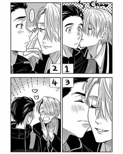 Yuri on Ice Yuri On Ice Comic, Katsuki Yuri, Yuuri Katsuki, Yuri Katsuki, Yuri Plisetsky, Ice Ice Baby, Sports Anime, Yuri On Ice, Fanarts Anime