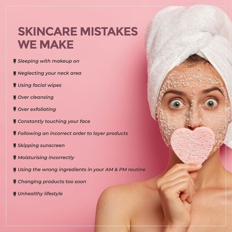 Skincare Mistakes, Skincare Facts, Skin Facts, Skin Advice, Facial Wipes, Beauty Consultant, Skin Complexion, Skin Clinic, Beauty Skin Care Routine