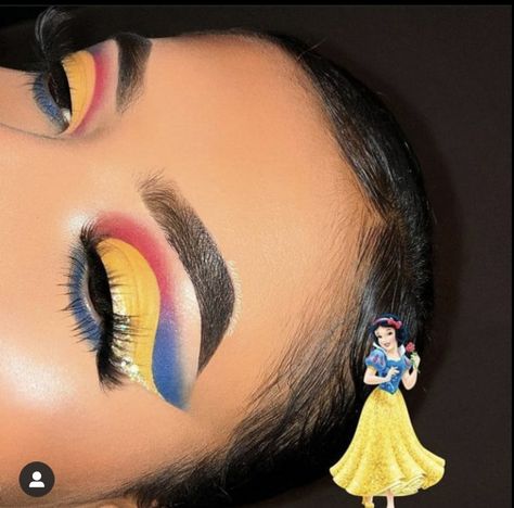 Colombian Makeup, Superhero Makeup, Makeup Ojos, Eye Makeup Images, Makeup Morphe, Cute Halloween Makeup, Disney Makeup, Drag Makeup, Creative Eye Makeup