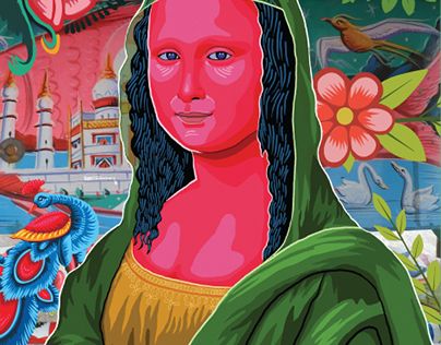 Check out new work on my @Behance portfolio: "Bangladeshi Rickshaw Painting style Monalisa painting." http://be.net/gallery/37510919/Bangladeshi-Rickshaw-Painting-style-Monalisa-painting Rikshaw Art Bangladesh, Bangladeshi Art, Rickshaw Paint, Monalisa Painting, Rickshaw Painting, Rickshaw Art, Sculpture Inspiration, Bengali Art, Art Painting Tools