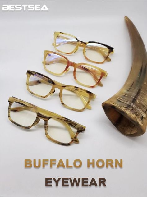 handmade buffalo horn eyeglasses Eyewear Frames, Glasses Frames, Horn, Buffalo, I Hope, The World, Frame, Quick Saves