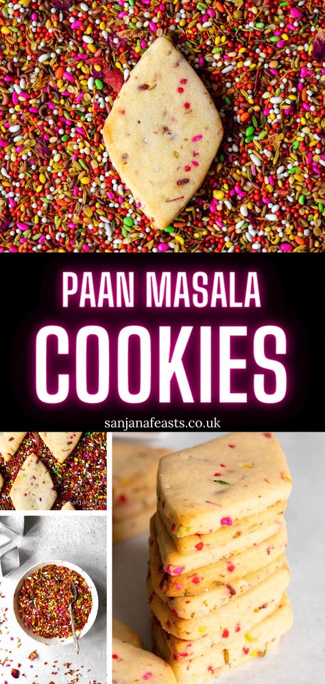 Candied Fennel Seeds, Fennel Seed Cookies, Fennel Cookie Recipes, Indian Paan Dessert, Paan Deserts, Indian Biscuits Recipes, Easy Diwali Desserts, Indian Cookies Recipe, Fennel Cookies