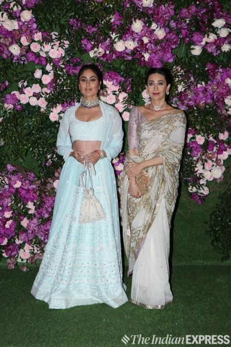 Akash Ambani Wedding, Akash Ambani, Ambani Wedding, Karishma Kapoor, Nikkah Dress, Designer Anarkali, Kareena Kapoor Khan, Bridesmaid Style, Kareena Kapoor