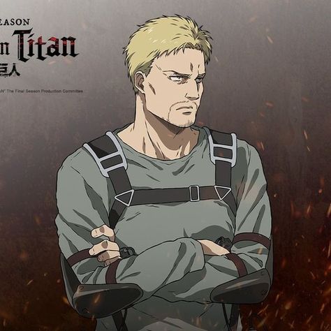 Reiner Braun Official Art, Reiner Official Art, Reiner And Historia, Reiner Pfp, Reiner Braun Manga, Reiner Fanart, Reiner Braun Icon, Reiner Braun Fanart, Aot Headcanons