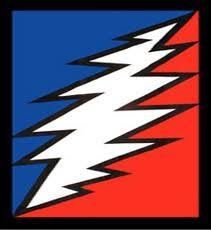 Grateful Dead's classic 13 point lightning bolt 13 Point Lightning Bolt, Grateful Dead Wallpaper, Grateful Dead Tattoo, Grateful Deadhead, Jerry Garcia Band, Animal Outline, Gal Gardot, Label Art, Dead And Company