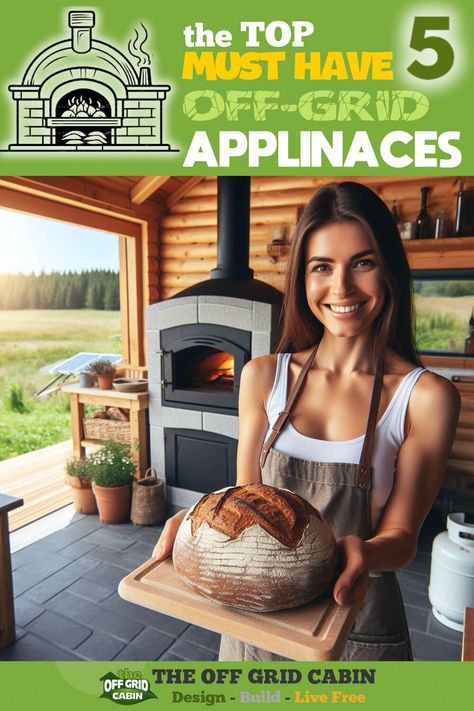 Top 5 off grid appliances Best Off Grid Appliances, Remote Living Off The Grid, Off Grid Appliances, Off Grid Kitchen, Grid Ideas, Off Grid Survival, Living Off The Grid, Mice Repellent, Reflux Diet