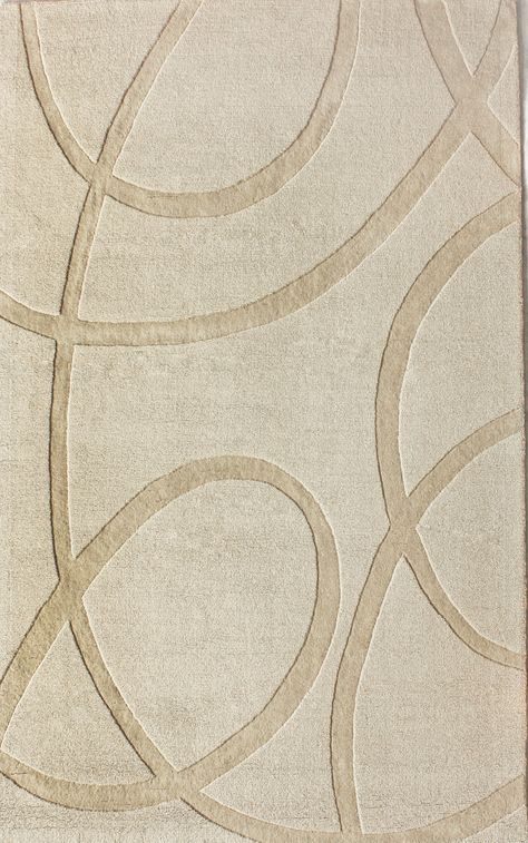 This woolen hand-tufted area rug is a sophisticated centerpiece. Featuring a modern design made through the use of a high-low effect providing texture and elegance.RugStudio # 118356Brand: NuloomCollection: Hand TuftedPromotion: SALEStyle:... Luxury Living Room Decor, Rug Studio, Flooring Inspiration, Ivory Area Rug, Rugs Usa, Ivory Rug, Fabric Rug, Hand Tufted Rugs, Contemporary Rugs