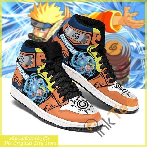 Japan Anime Custom SneakersCosplay Anime ShoesAir JD13 | Etsy Naruto Rasengan, High Top Jordans, Anime Sneakers, Costume Boots, Costume Anime, Anime Shoes, Jordan 1s, Shoes Sport, High Sneakers