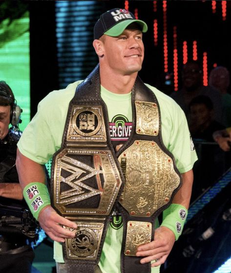 John Cena Champion, Jone Cena, John Cena Pictures, John Cena Wrestling, Wwe Facts, Wrestling Photos, Wwe John Cena, World Heavyweight Championship, Professional Wrestlers