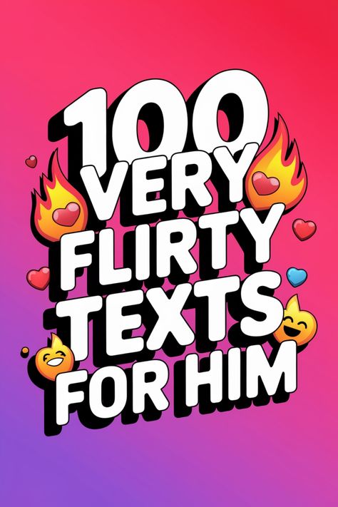 Discover a collection of 100 very flirty texts for him that will effortlessly ignite romance and spark passion in your relationship. Explore these engaging and charming messages to add excitement and connection to your conversations with your special someone. From sweet compliments to playful teasing, these text ideas are perfect for creating chemistry and keeping the love alive. Find inspiration for expressing your feelings in a flirtatious way that will surely make his heart skip a beat. Texts To Make Him Want You, Compliments For Him Flirty, Best Compliments To Give A Guy, Sweet Compliments, Compliment For Guys, Text Ideas, You Are Next, Feeling Wanted, Get A Girlfriend