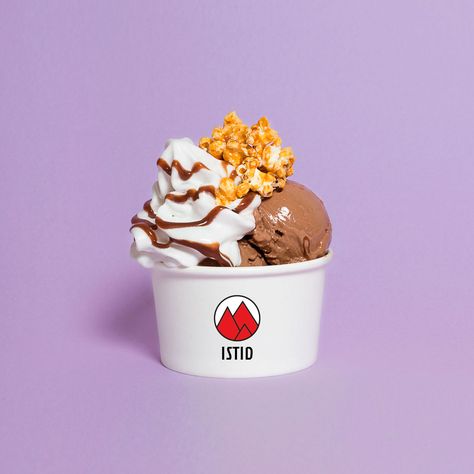 Nitrogen Ice Cream, Pizzeria Design, Ice Cream Poster, Ice Cream Packaging, Ice Cream Bowl, Ice Cream Shop, Soft Serve, Instagram Food, Photoshop Design