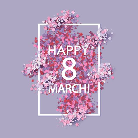 Women's Day Cards, Happy Birthday Flowers Wishes, Swimming Pictures, Skin Care Pictures, Women's Day 8 March, Hope Art, Happy March, Happy Woman Day, 8 March