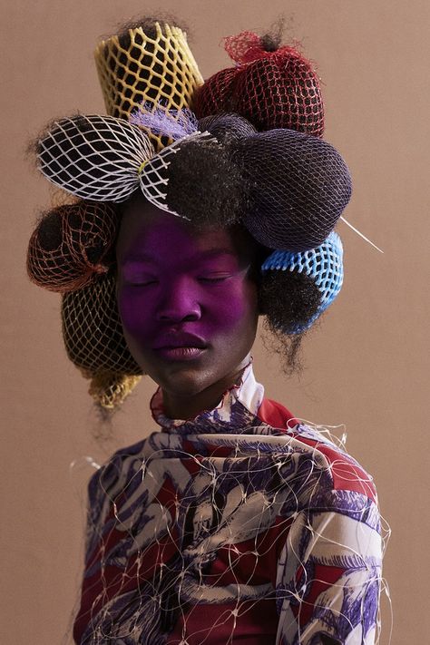 by Ricardo Rivera Robert Mapplethorpe, Editorial Hair, Afro Punk, Vogue Italia, Black Culture, Hair Art, Black Is Beautiful, Fashion Stylist, Editorial Fashion