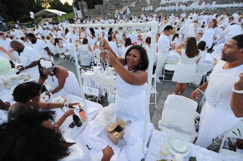 Win a ticket to Diner en Blanc | Let’s Eat Nursing Classroom, Custom Pizza, White Dinner, All White Party, Cocktail Picks, Restaurant Week, New Restaurant, Mom Wedding, Dinner Themes