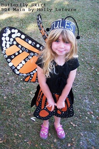 How To Make a Butterfly Skirt Auntie Ideas, Monarch Butterfly Costume, Handmade Halloween Costumes, Parade Dress, Emily Ann, Butterfly Skirt, Butterfly Costume, Butterfly Birthday Party, How To Make Skirt