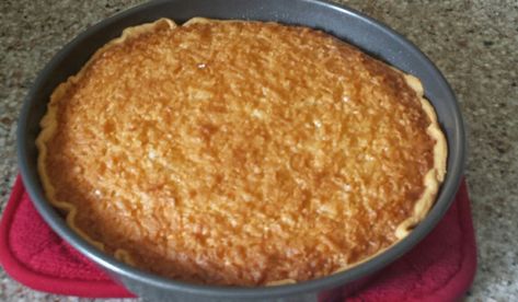 Coconut Pie Recipe, Chess Pie Recipe, Coconut Custard Pie, Coconut Pie, Good Pie, Coconut Custard, Sweet Pie, Instant Pot Dinner Recipes, First Birthday Cakes