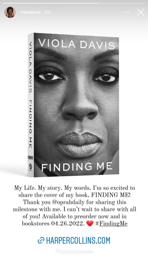 Viola Davis Finding Me Book, Viola Davis Book, Finding Me Viola Davis, Books By Black Authors, Academic Essay, Academic Essay Writing, Finding Me, Viola Davis, Black Authors