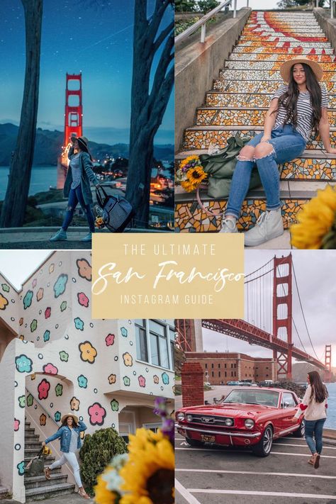 Best Places To Take Pictures In San Francisco, San Francisco Instagram Spots, Instagram San Francisco, San Francisco Instagram Pictures, Things To Do In San Francisco, San Francisco Instagram, San Francisco Bucket List, San Francisco Pictures, San Francisco Itinerary