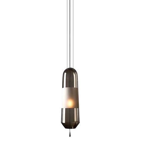 Always elegant carriage lights find a modern twist in the olava pendant lamp. Crafted from Glass stone with an iron finish, this piece boasts an eye-catching open design that works well in a variety of settings. Extremely versatile and can be hung in a kitchen, dining area or entryway. This nice chandelier can not only illuminate but also can be perfect for bars, clubs, cafes, exhibition halls, restaurants, hotels, living rooms, bedrooms, kitchens, restaurants, halls, porches, corridors or their Modern Glass Pendant Light, Stone Lighting, Nordic Pendant Light, Modern Restaurant, Suspension Design, Glass Pendant Lamp, Modern Light Fixtures, Led Pendant Lights, Hanging Light