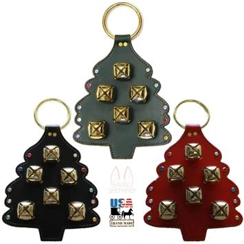 Country Home Accents – Page 4 – Saving Shepherd Diy Leather Ornaments, Leather Door, Door Chime, Leather Christmas, Western Crafts, Leather Craft Projects, Sleigh Bells, Handmade Christmas Tree, Leather Workshop