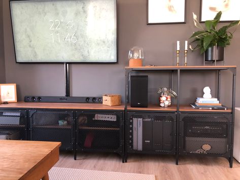 Fjallbo Ikea Hack Tv, Fjallbo Ikea Tv, Ikea Fjallbo Ideas Living Room, Fjallbo Tv Stand, Fjallbo Ikea Living Room, Ikea Fjallbo Ideas, Fjallbo Ikea Hack, Fjallbo Ikea, Ikea Fjallbo