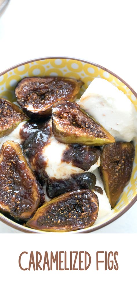 Caramelized Figs, Figs Recipe, Thanksgiving Charcuterie, Multi Cooker Recipes, Holiday Ice Cream, Multi Cooker, Recipes With Few Ingredients, Fig Recipes, Sweet Recipes Desserts