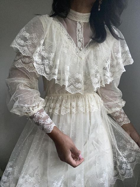 Gaun Abad Pertengahan, Fairytale Dress, 70s Dress, Vestidos Vintage, Vintage Victorian, Mode Inspo, Mode Inspiration, Historical Fashion, Fancy Dresses