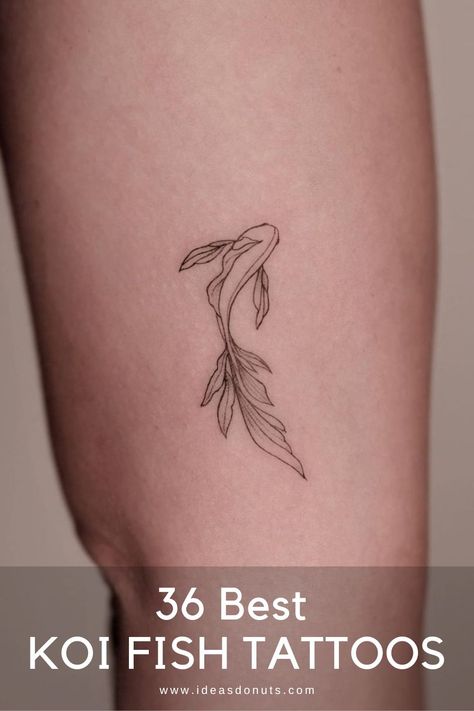 Mother Daughter Koi Fish Tattoo, Koi Fish Simple Tattoo, Koi Fish Line Tattoo, One Koi Fish Tattoo, Single Koi Fish Tattoo, Twin Fish Tattoo, 3 Koi Fish Tattoo, Simple Koi Fish Tattoo, Matching Koi Fish Tattoo