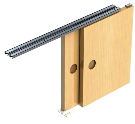 Diy Sliding Door Track, Sliding Cabinet Door Hardware, Sliding Cupboard, Sliding Cabinet, Sliding Cabinet Doors, Diy Sliding Door, Cabinet Door Hardware, Door Inside, Sliding Tracks