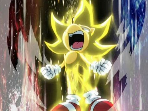 super sonic Super Sonic Pfp, Super Sonic Art, Sonic The Hedgehog Aesthetic, Super Sonic Wallpaper, Aesthetic Sonic, Y2k Sonic, Sonic Y2k, Super Sonic The Hedgehog, 4k Pfp