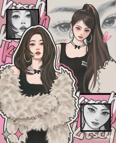 Cartoon Body, Indie Girl, Kpop Drawings, Undertale Drawings, Drawing Templates, Cute Art Styles, Realistic Drawings, Kpop Fanart, Book Art Drawings