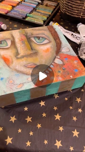 Melinda Self✨ on Instagram: "A reel of a painting I made a reel of while painting and deleted. Wheww." Self Art, September 17, Instagram A, On Instagram, Instagram, Art