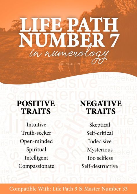 life path number 7 Life Path 7, Positive And Negative Traits, Master Numbers, Master Number 11, Life Path Number 7, Philosophical Questions, What Is My Life, Positive Traits, Life Mission