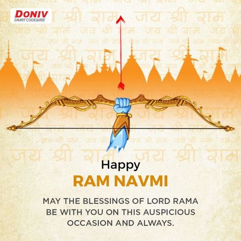 This Ram Navami, may Shri Rama shower you with his choicest blessings. Here's wishing you and your family on this auspicious day. #Doniv #happyramnavami #ramnavami #lordrama #rama #ramnavami2022 #ramji #lordram #ramnavamiindia #indianfestival #ramnavamifestival #ramnavamispecial Shri Rama, Ram Navmi, Happy Ram Navami, Ram Navami, Indian Festivals, Cookware, Ram, Shower, Movie Posters