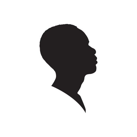 Man Side View, Side View Face, Black Millionaire, Face Silhouette, Man Face, African Men, Millionaire Mindset, Male Face, Side View