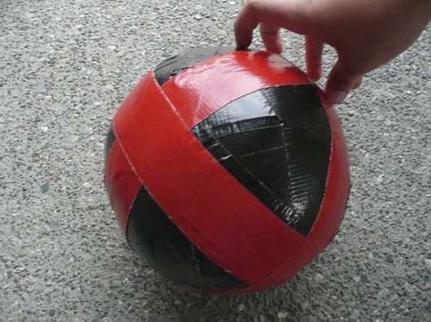 Duct Tape and Balloon Ball Tape Ball, Adapted Pe, Balloon Ball, Adapted Physical Education, Playground Balls, Holiday Program, Physical Education, Low Budget, Duct Tape