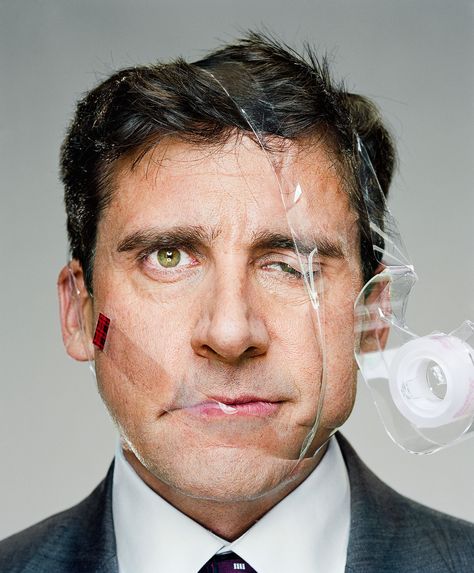 Steve Carell. From the series "Close Up" © Martin Schoeller Martin Schoeller, Esquire Magazine, Photographie Portrait Inspiration, Steve Carell, Annie Leibovitz, Photographie Inspo, Foto Tips, Celebrity Portraits, Foto Inspiration