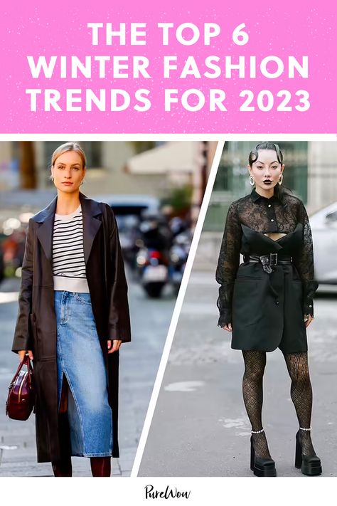 The Top Winter Fashion Trends to Know Going Into 2023 - PureWow Latest Winter Fashion, Maximalist Fashion, Fall Winter Fashion Trends, Winter Fashion Trends, October Fashion, Fall Fashion Trends Women, Autumn Trends, Sweater Trends, Fashion Trends Winter