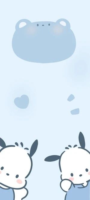 Credit : Sanrio Pocchaco Wallpaper Iphone, Iphone Wallpaper Pochacco, Pochacco Aesthetic Blue, Pochacco Iphone Wallpaper, Pochacco Phone Wallpaper, Pochacco Icons Blue, Blue Pochacco Wallpaper, Pochacco Wallpaper Blue, Poccacho Wallpaper