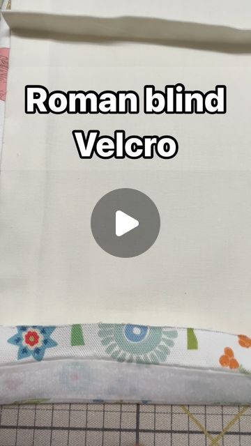 FAMILY BUSINESS 🪡 Curtains Blinds & Upholstery on Instagram: "How I attach Velcro at the top of the Roman blind #reel #curtains #tutorial #sewing #sewingproject #curtain #teaching #fabric #reels #réel #reelsinstagram #reelvideo #curtainmaker #romanblinds" Curtain Sewing Tutorial, Velcro Curtains, How To Make Curtains From Fabric, Velcro Curtains Diy, Roman Blinds Exact, Velcro Roman Blinds, Roman Blinds And Curtains Together, How To Make A Roman Blind Tutorials, Roman Blind Outside Recess