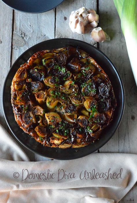 Leek Tarte Tatin, Failsafe Recipes, Cast Iron Frying Pan, Philly Cheese, Frozen Puff Pastry, Taste Made, Flavor Enhancers, Vegetable Protein, Stove Oven