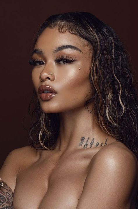 India Love Tattoos, India Love Instagram, Tatoo Inspiration, India Westbrooks, India Love, Glam Photoshoot, Glam Squad, Editorial Makeup, Pretty Eyes