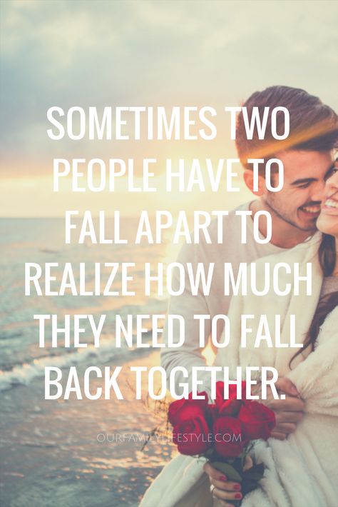 Sometimes two people have to fall apart to realize how much they need to fall back together. Marrying Your Ex Husband Again, Couples Getting Back Together Quotes, Dating Your Ex Husband, Falling Back In Love With Husband Quotes, Fall Back In Love With Husband, Falling Back In Love Quotes, How To Fall Back In Love, Falling Back In Love With Your Ex Quotes, How To Fall In Love With Your Husband